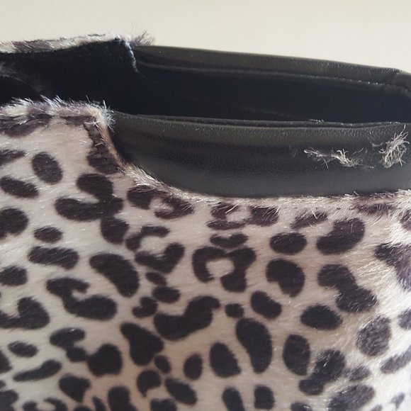 XHILARATION Sz 10 Faux Fur Platform High Heel Boot - Picture 6 of 7